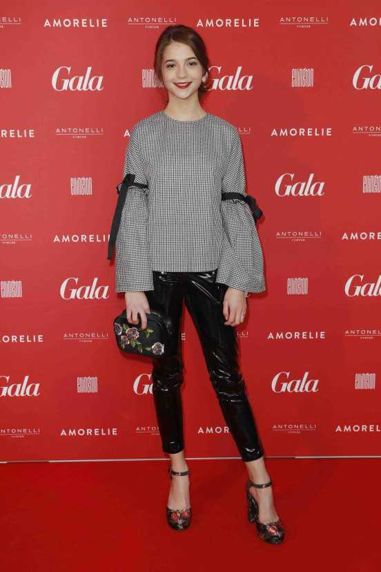 BERLIN, GERMANY - JANUARY 19: Lisa-Marie Koroll attends the 'Gala' fashion brunch during the Mercedes-Benz Fashion Week Berlin A/W 2017 at Ellington Hotel on January 19, 2017 in Berlin, Germany. (Photo by Franziska Krug/Getty Images for GALA) *** Local Caption *** Lisa-Marie Koroll
