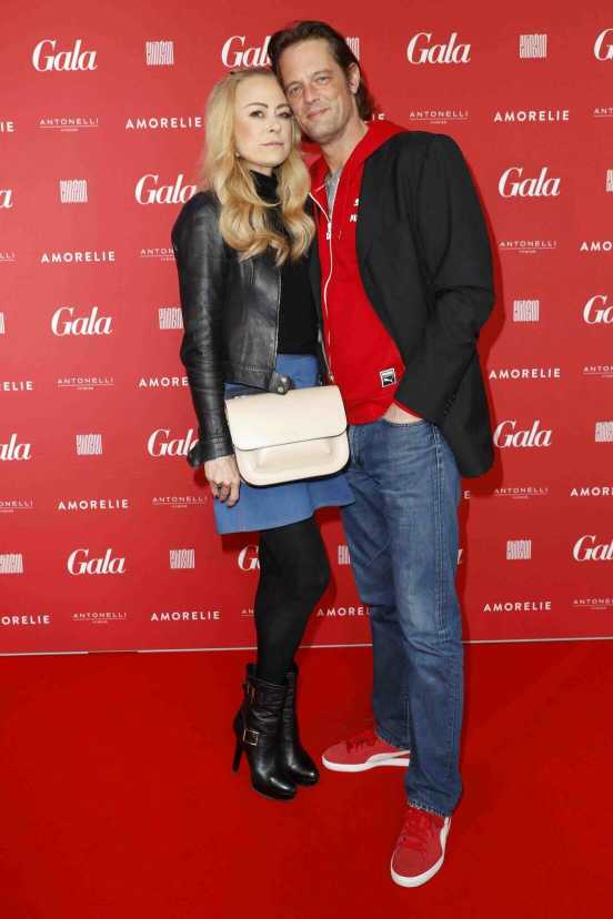 BERLIN, GERMANY - JANUARY 19: Jenny Elvers and Steffen von der Beeck attend the 'Gala' fashion brunch during the Mercedes-Benz Fashion Week Berlin A/W 2017 at Ellington Hotel on January 19, 2017 in Berlin, Germany. (Photo by Franziska Krug/Getty Images for GALA) *** Local Caption *** Jenny Elvers;Steffen von der Beeck