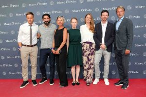 Tom Wlaschiha, Numan Acar, Hanne Jacobsen, Susanne Wuest, Katrin & Oliver Berben und Mads Mikkelsen bei der Geburtstagsfeier zum 50. Firmenjubiläum in Stephanskirchen. (Photo by Gisela Schober/Getty Images for Marc O'Polo) / Weiterer Text über ots und www.presseportal.de/nr/127249 / Die Verwendung dieses Bildes ist für redaktionelle Zwecke honorarfrei. Veröffentlichung bitte unter Quellenangabe: "obs/MARC O'POLO/Gisela Schober"