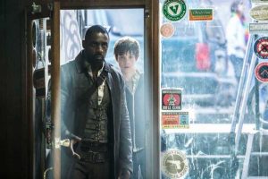 Roland (Idris Elba) and Jake (Tom Taylor) in Columbia Pictures' THE DARK TOWER.